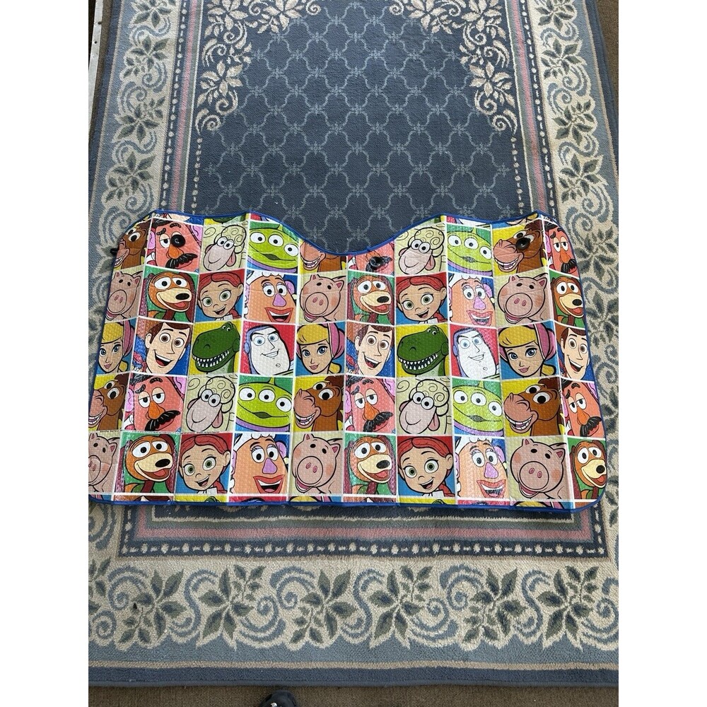 Disney Pixar Toy Story Windshield Sun Shade Pickup Truck SUV 4ft 6in X‎ 2ft 7in